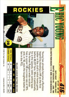 1993 Bowman Eric Young #416
