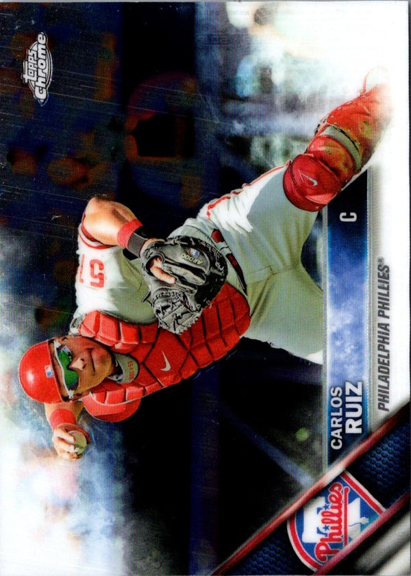 2016 Topps Chrome Carlos Ruiz #71