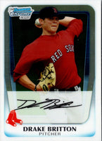 2011 Bowman Chrome Drake Britton #BCP94