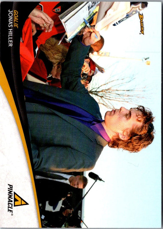 2011 Panini Pinnacle Jonas Hiller #201