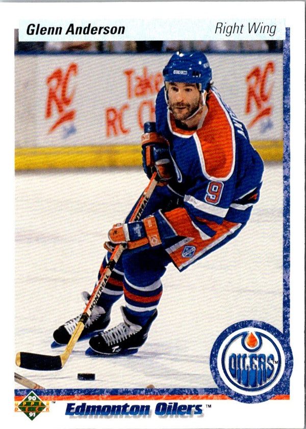 1990 Upper Deck Glenn Anderson #284