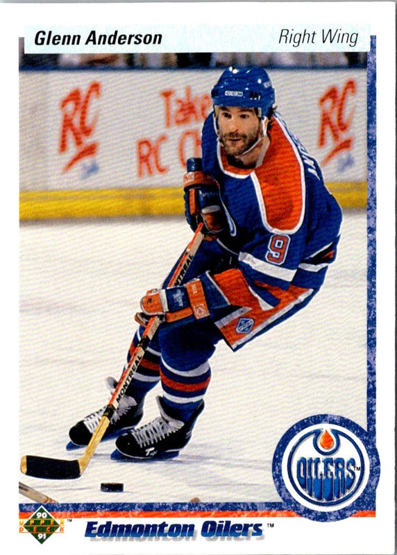 1990 Upper Deck Glenn Anderson #284
