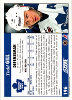 1992 Score Todd Gill #196