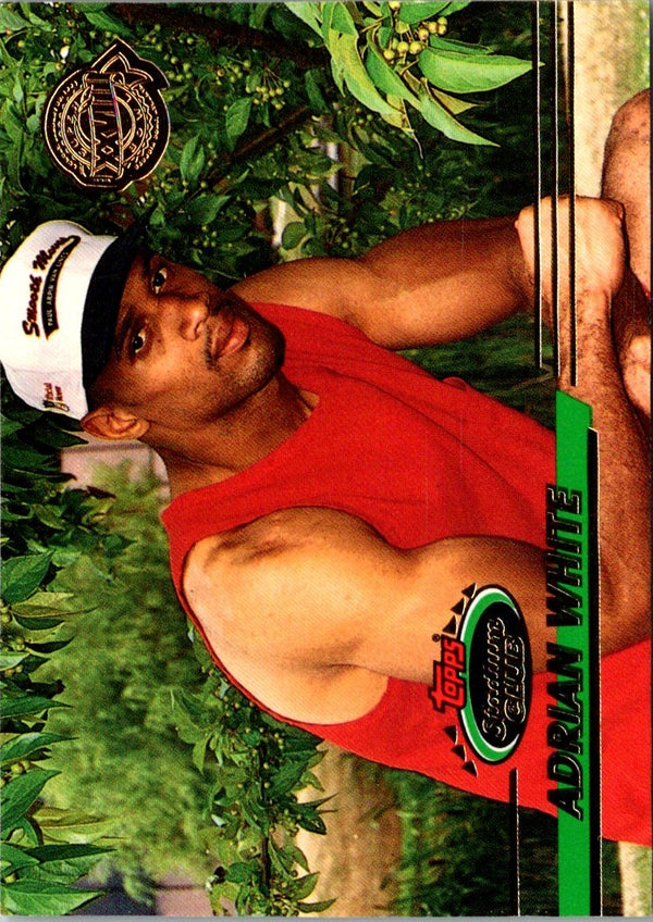 1993 Stadium Club Super Teams Bowl Adrian White #423 Rookie