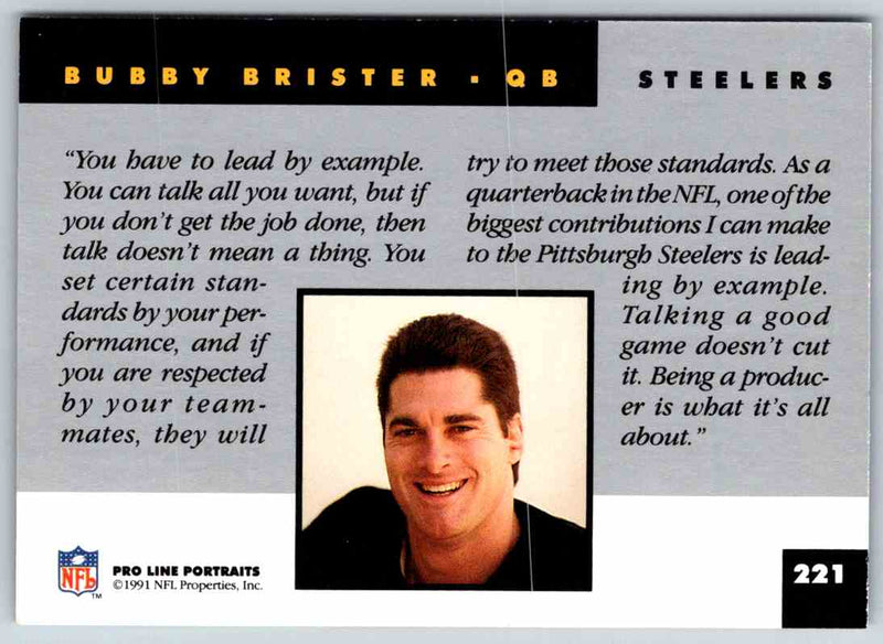 1991 ProLine Bubby Brister