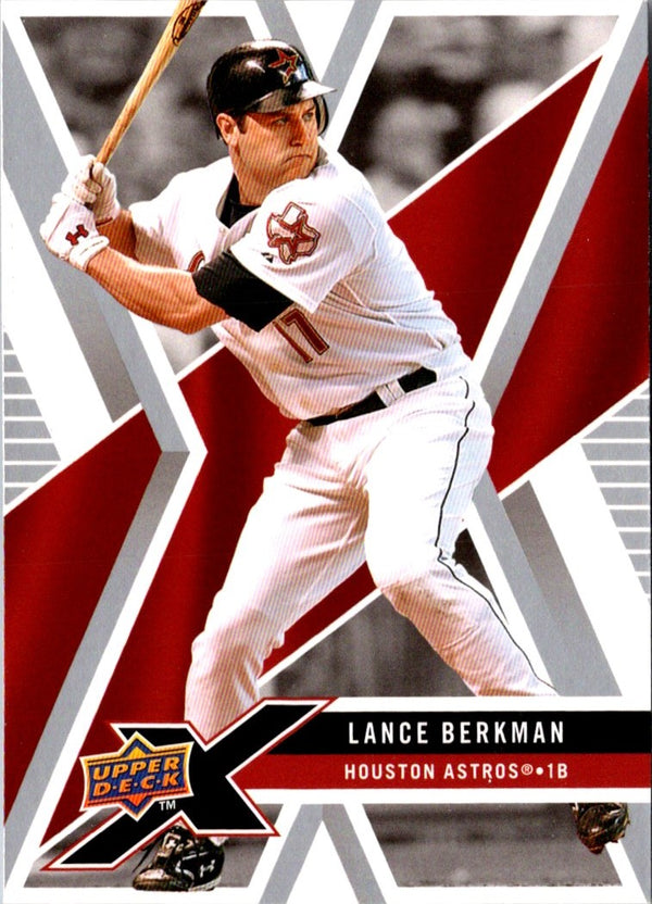 2008 Upper Deck X Lance Berkman #46