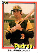 1981 Donruss Bill Fahey