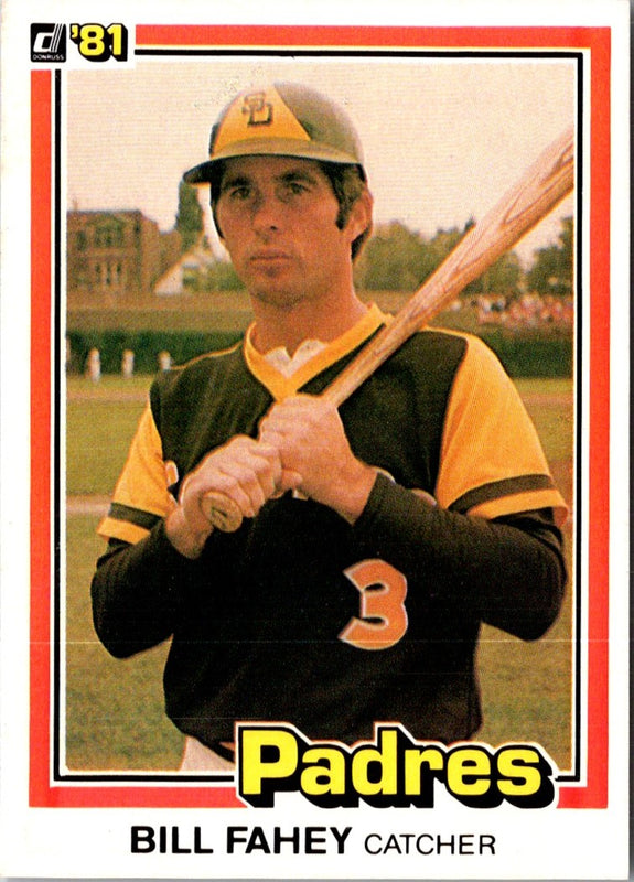 1981 Donruss Bill Fahey #361