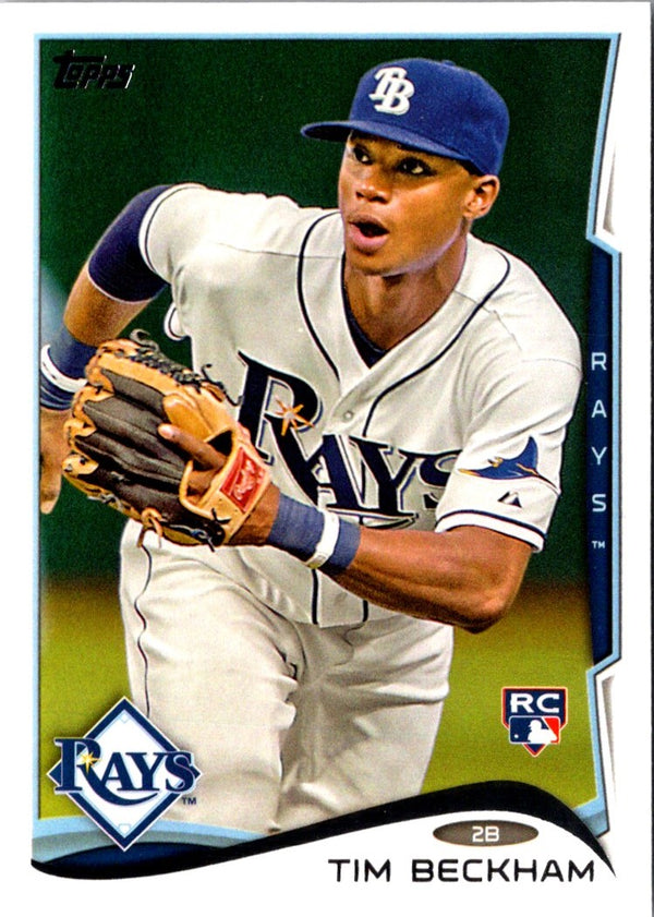 2014 Topps Tim Beckham #605 Rookie