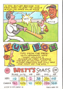 1992 Topps Fun Brett Butler