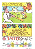 1992 Topps Fun Brett Butler #1