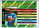 1993 Bowman Football Marcus Buckley