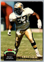 1992 Topps Stadium Club Football Rickey Jackson #40