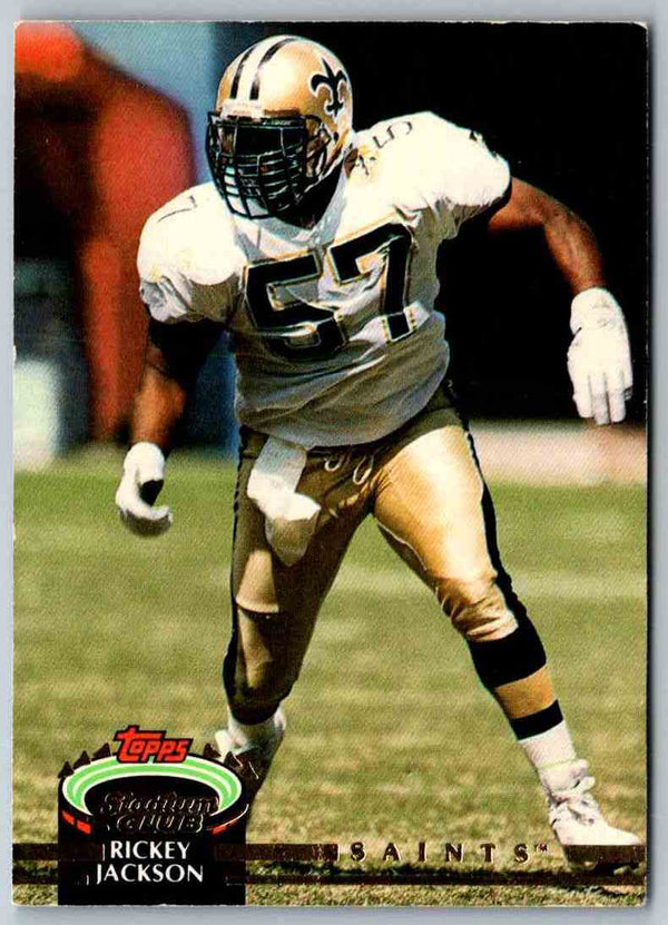 1992 Topps Stadium Club Football Rickey Jackson #40