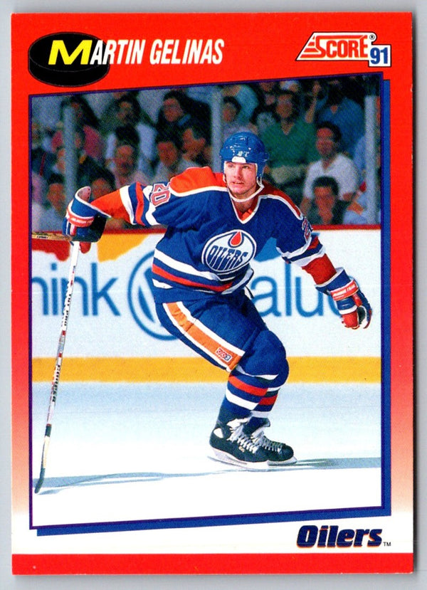 1991 Score Martin Gelinas #159