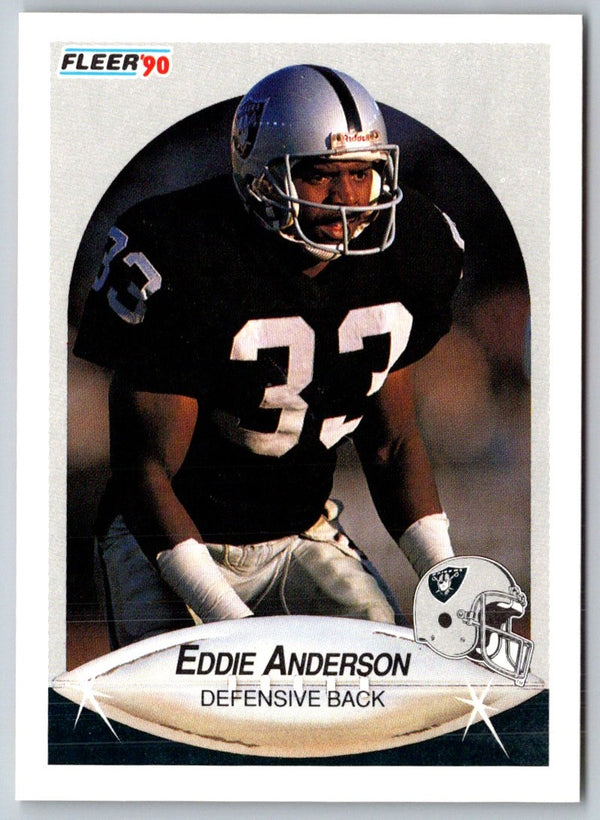 1990 Fleer Eddie Anderson #250 Rookie