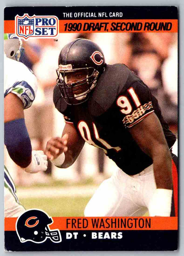 1990 Proset Fred Washington #701