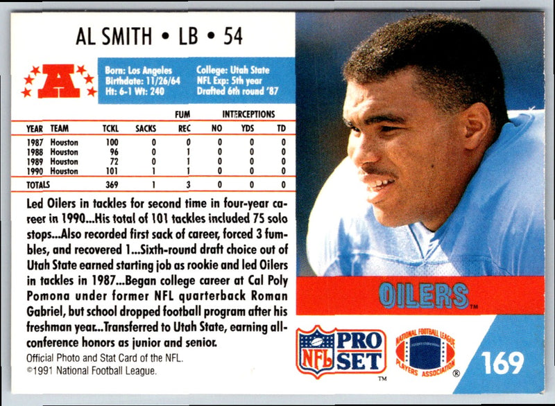 1991 Pro Set Al Smith