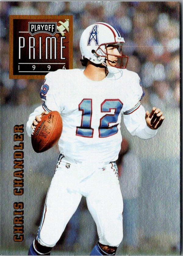 1996 Playoff Prime Chris Chandler #57
