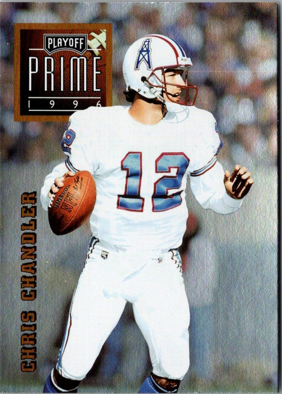 1996 Playoff Prime Chris Chandler #57