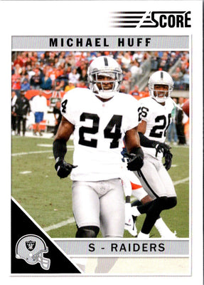 2011 Score Michael Huff #213