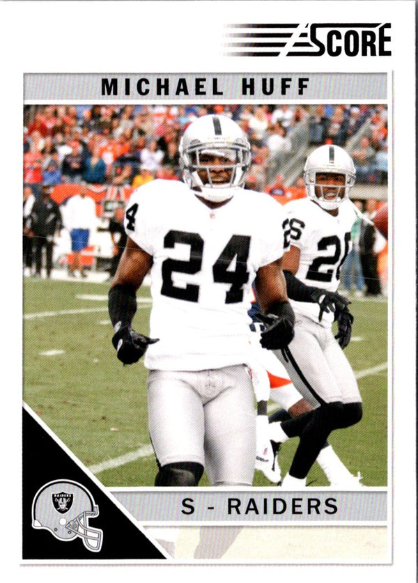 2011 Score Michael Huff #213