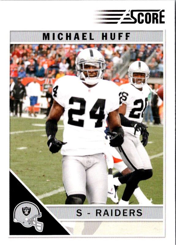 2011 Score Michael Huff #213