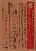 2006 Topps 1952 Edition Jonathan Broxton #217A