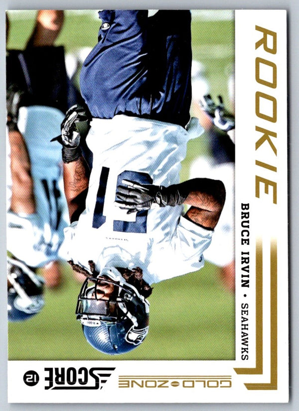 2012 Score Bruce Irvin #388 Rookie