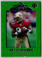 1998 Playoff Absolute 7-Eleven J.J. Stokes #30