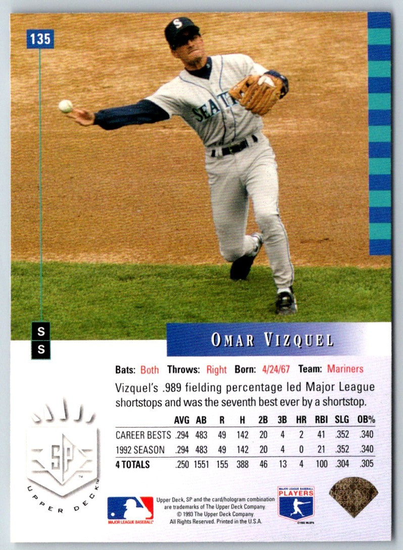 1993 SP Omar Vizquel
