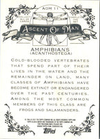 2011 Topps Allen & Ginter Ascent of Man Amphibians (Acanthostega) #AOM11