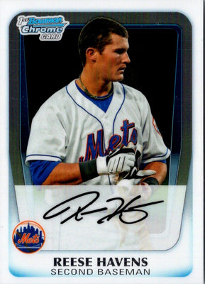 2011 Bowman Chrome Reese Havens #BCP170