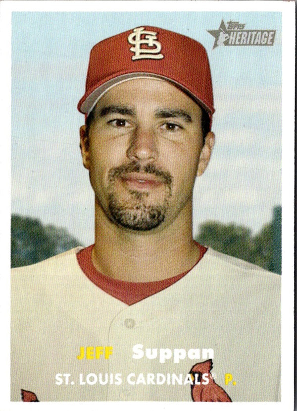 2006 Topps Heritage Jeff Suppan #424