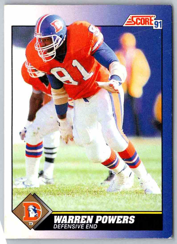 1991 Score Warren Powers #46