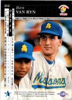 1994 Upper Deck Minors Ben Van Ryn #212