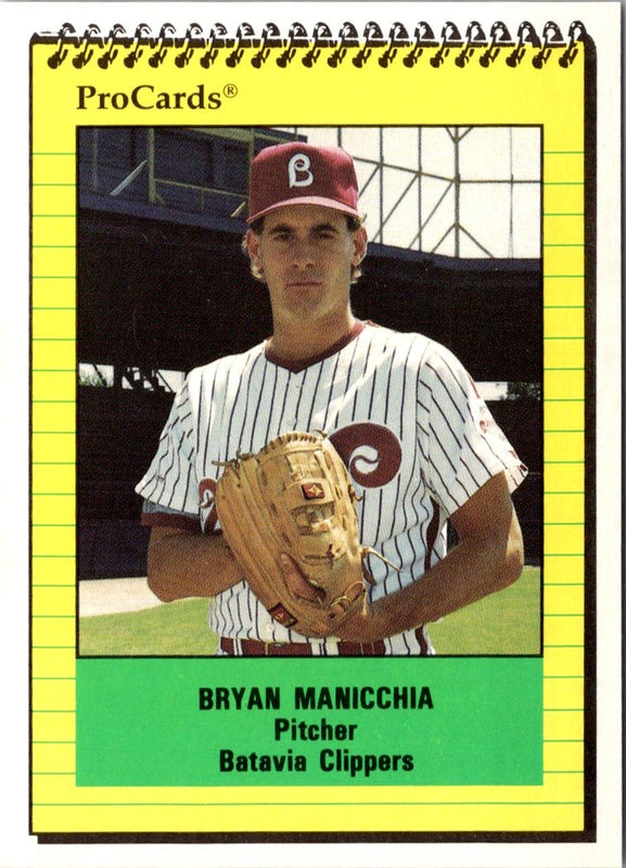 1991 ProCards Bryan Manicchia #3481