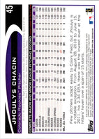 2012 Topps Jhoulys Chacin #45