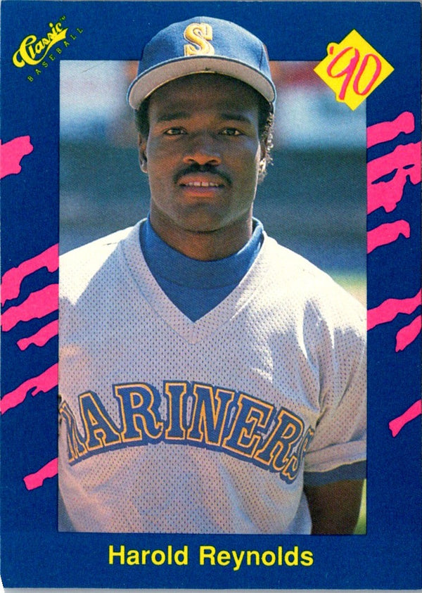 1990 Classic Blue Harold Reynolds #128