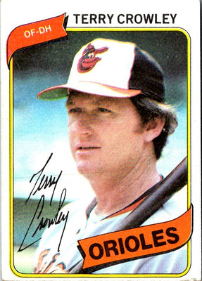 1980 Topps Terry Crowley #188