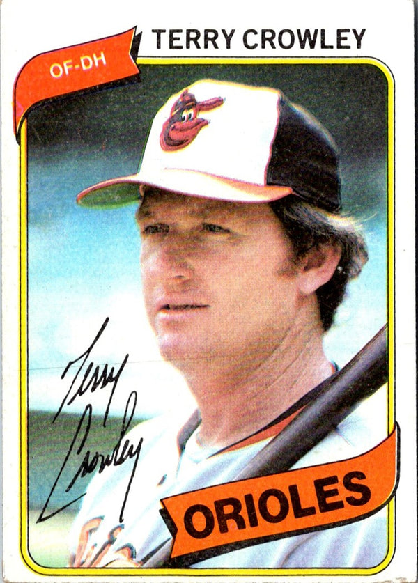 1980 Topps Terry Crowley #188