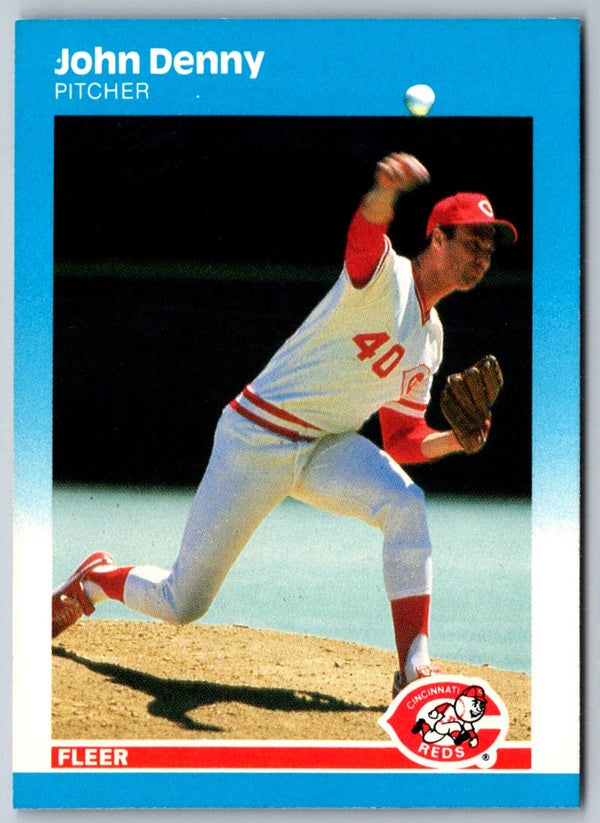1987 Fleer John Denny #199