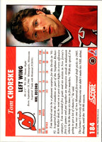 1992 Score Tom Chorske #184
