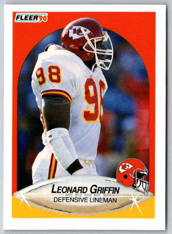 1990 Fleer Leonard Griffin #200