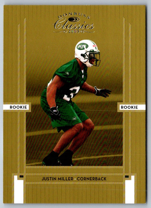 2005 Donruss Classics Justin Miller #174 Rookie 0180/1999