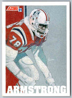 1991 Score Bruce Armstrong #640