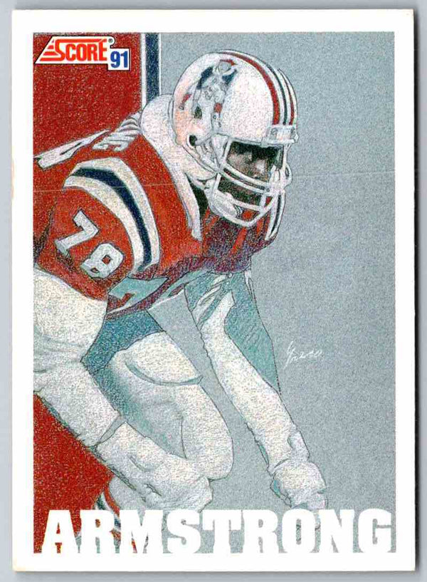 1991 Score Bruce Armstrong #640