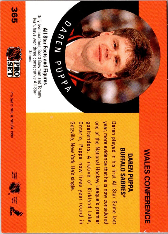 1990 Panini Stickers Daren Puppa #31