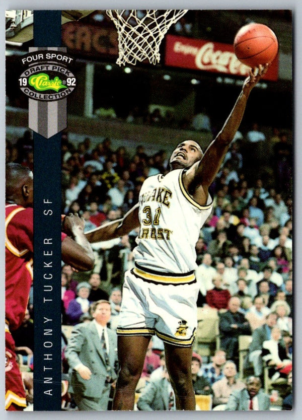 1992 Classic Draft Anthony Tucker #40