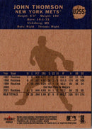 2002 Fleer Tradition Update John Thomson